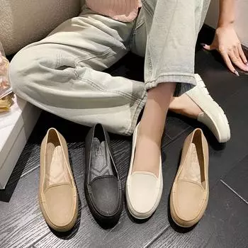 Модные женские босоножки на каблуке: Однотонный, с плоским дном, с неглубокой горловиной, для всех сезонов Size 36