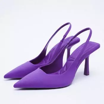 Модные женские босоножки на высоком каблуке 2024 года, новые вечерние женские туфли, удобные мягкие женские туфли-лодочки, повседневная обувь, женская обувь Zapatillas Mujer 35 красный