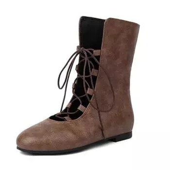 модные женские ботинки челси на плоской подошве, кроссовки, обувь зима 2025 года, абсолютно новые готические гладиаторские туфли из полой кожи, трендовые зимние ботинки Botas Mujer 36 чёрный