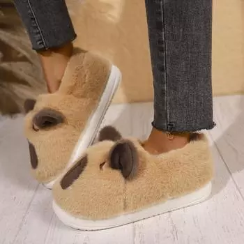 Модные женские ботинки осень-зима модные удобные ботинки женские новые домашние хлопковые теплые нескользящие туфли для женщин Botas De Mujer 36 света кофе