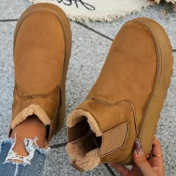 Модные женские ботинки, удобная хлопковая подкладка, однотонный дизайн, пенни-лоферы, стандартный носок, плоская подошва 36 хаки