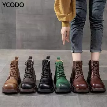 Модные женские ботинки, удобные 40 чёрный