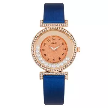 Модные женские часы с бриллиантами, цифровые, с ремешком из бриллиантов, женские часы, кварцевые, цельные, источник белый