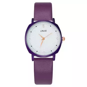 Модные женские часы с бриллиантами, женские часы с кожаным ремешком, цельные часы Источник белый