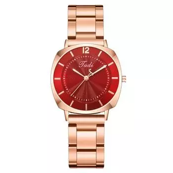 Модные женские часы с рисунком солнца, женские часы со стальным ремешком, кварцевые часы, женские часы чёрный