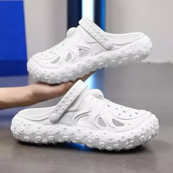 Модные женские и мужские сандалии PARZIVAL, садовая обувь, спортивные сандалии, 5 см, мягкая подошва, тапочки, летняя пляжная обувь, мужские быстросохнущие сандалии 35 бежевый