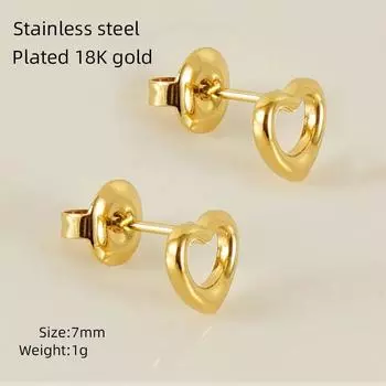 Модные женские и мужские серебряные цветные золотые круглые мини-серьги из нержавеющей стали, ювелирные изделия для пирсинга
