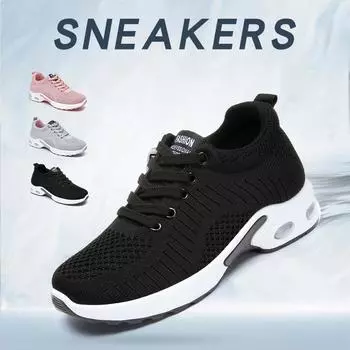 Модные женские и мужские уличные дышащие удобные спортивные туфли легкие сетчатые кроссовки размер 36-44 36 розовый