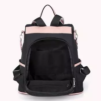 Модные женские контрастные цветные рюкзаки для путешествий, противоугонные сумки-мессенджеры *U