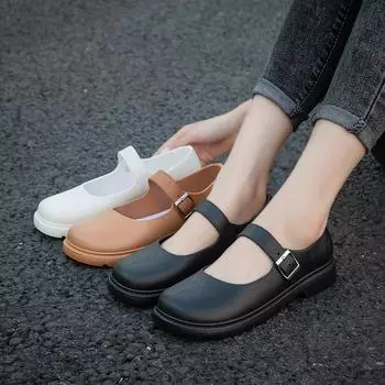 Модные женские короткие дождевые туфли на толстой подошве, теплые резиновые туфли, женские дождевые туфли, короткие, низкие, повседневные дождевые туфли, размер 36-41 36-37 коричневый