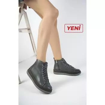 Модные женские кожаные сапоги из натуральной кожи Повседневная обувь