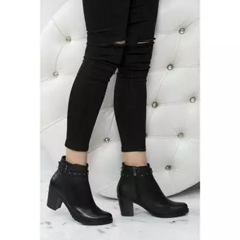 Модные женские кожаные сапоги на каблуке из натуральной кожи Повседневная обувь