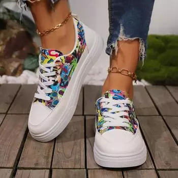 Модные женские кроссовки 2024 года, новые удобные повседневные лоферы, дизайнерская обувь на плоской подошве, модные легкие кроссовки для активного отдыха 36 синий