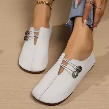 Модные женские кроссовки 2024 года, новые весенне-осенние нескользящие туфли для мамочек, женские туфли на плоской подошве, модные мокасины, женские повседневные кроссовки Zapatos De Mujer 36 бежевый