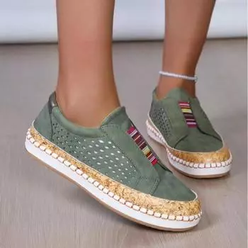Модные женские кроссовки 2024 года, осенняя вулканизированная обувь, повседневная женская обувь с вырезами, модная эластичная дышащая женская обувь 35 красный