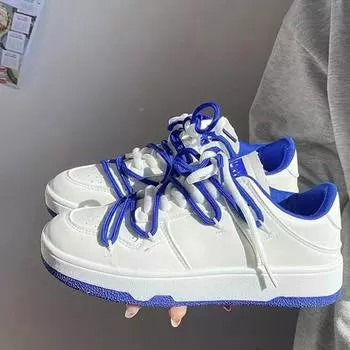 Модные женские кроссовки для пары, повседневная вулканизированная спортивная обувь, модные белые туфли для женщин, туфли на плоской подошве, летняя дышащая обувь для женщин 36 белый