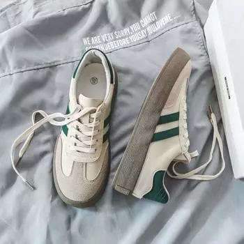 Модные женские кроссовки из кожи без застежек, женские вулканизированные туфли, легкие парусиновые, с круглым носком, унисекс, повседневные кроссовки Zapatos Mujer 35 бежевый