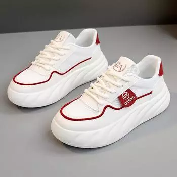 Модные женские кроссовки Летние сетчатые повседневные туфли для женщин Дышащие беговые кроссовки Комфортная мягкая подошва Женская спортивная обувь Новинка 35