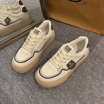 модные женские кроссовки на плоской подошве легкие повседневные модные кроссовки женские кроссовки на шнуровке мягкая подошва летние новые Zapatillas De Mujer 35