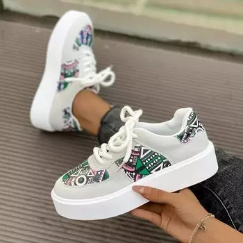 Модные женские кроссовки, новые модные повседневные кроссовки на платформе, женские дышащие кроссовки для ходьбы и бега на плоской подошве, дизайнерская обувь для женщин, Zapatos De Mujer 36 бежевый