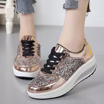 модные женские кроссовки универсальные дышащие женские вулканизированные туфли новые кроссовки женские повседневные туфли для женщин больших размеров Zapatos De Mujer 35 чёрный