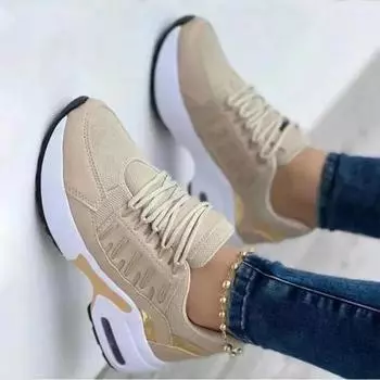 Модные женские кроссовки женские кроссовки для бега на открытом воздухе дышащая удобная женская повседневная обувь кроссовки на воздушной подушке теннисные туфли 36 серый