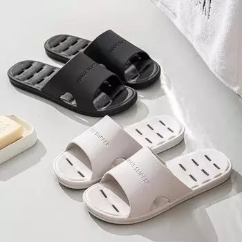 Модные женские летние тапочки для ванной комнаты с противоскользящим покрытием и быстросохнущие тапочки 36 розовый