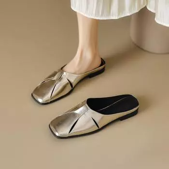 Модные женские летние тапочки Женская удобная домашняя обувь Женские модные плоские уличные тапочки 2024 года 35 бежевый