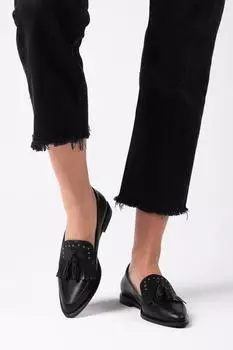 Модные женские лоферы Повседневная обувь на плоской подошве