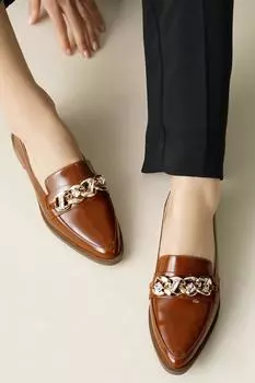 Модные женские лоферы Повседневная обувь на плоской подошве