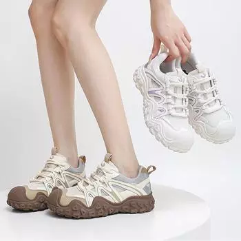 Модные женские новые летние походные кроссовки для активного отдыха, нескользящие, износостойкие, спортивные, дышащие, сетчатые походные кроссовки для бега 35-40 35