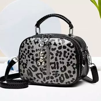 Модные женские очаровательные сумки через плечо с украшением в виде медведя для отдыха, маленькая квадратная сумка через плечо, роскошный дизайн, сумка-мессенджер, дорожный кошелек