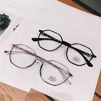 Модные женские очки для чтения, прозрачные, с антисиним светом, очки Polygon HD, очки для пресбиопии + от 1 до +4, новинка