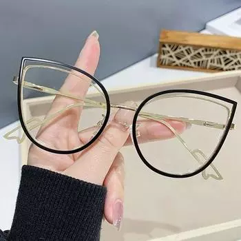 Модные женские очки с защитой от синего света, классические неослепляющие очки для защиты глаз, компьютерные игровые легкие очки, простые стеклянные очки