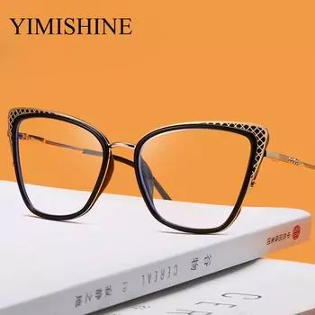 Модные женские очки с защитой от синих лучей -1,00 -3,00 -6,00 0.00