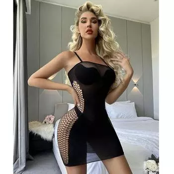 Модные женские пляжные платья пижамы эротические сетчатые прозрачные колготки нижнее белье костюм женские сексуальные сетчатые боди одежда XXS