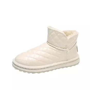 Модные женские полусапоги, зимние сапоги на теплом меху, женские зимние сапоги, ботильоны для женщин