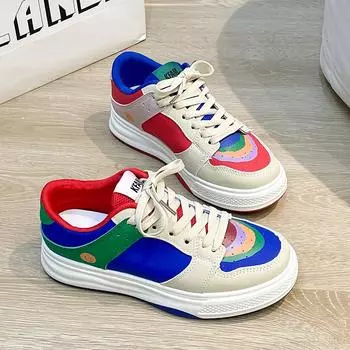 Модные женские прогулочные туфли Легкие спортивные нескользящие кроссовки Повседневные кроссовки с дышащей сеткой Теннисные кроссовки Спортивная обувь на открытом воздухе 40 синий