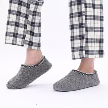 Модные женские пушистые тапочки Shevalues Furry Flat Slippers для зимы, теплые домашние туфли из меха, мягкие, с эффектом памяти, удобные, плюшевые, для спальни 36 серый