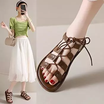 Модные женские сандалии, женские тапочки, повседневные удобные уличные модные летние туфли больших размеров, женские туфли 35-40 35 чёрный