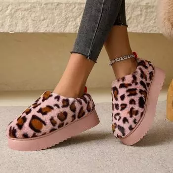 Модные женские сапоги 2024 года, новые плюшевые тапочки, теплые мягкие сапоги на плоской подошве, домашняя обувь для дома, конфетного цвета, осенне-зимняя обувь Zapatos De Mujer 36 бежевый