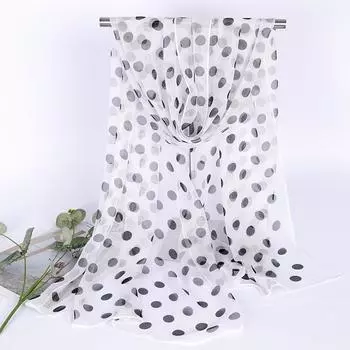 Модные женские шарфы-шальки, принтованные шарфы, аксессуары для женских шарфов One Size белый