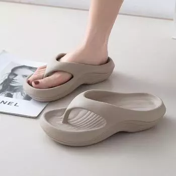 Модные женские шлепанцы из ЭВА: Популярная пляжная одежда с доставкой за границу 40/41, 4CM 016 Flip Flops