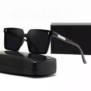Модные женские солнцезащитные очки без оправы, винтажные дизайнерские солнцезащитные очки, квадратные УФ-очки, очки для вождения, мужские