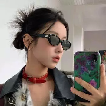 Модные женские солнцезащитные очки «кошачий глаз», винтажные дизайнерские солнцезащитные очки, очки от ультрафиолета, очки для вождения