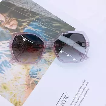 Модные женские солнцезащитные очки Pearl Legs с защитой от ультрафиолета, детские солнцезащитные очки с большой оправой для детей