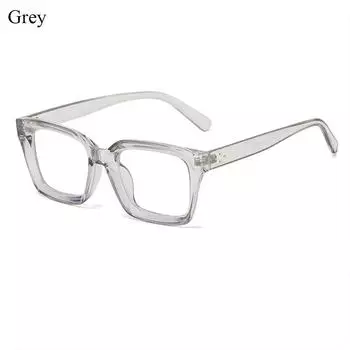 Модные женские солнцезащитные очки с защитой от ультрафиолетовых лучей, мужские квадратные очки в большой оправе, плоские зеркальные очки, компьютерные очки, уход за зрением
