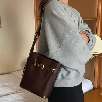 Модные женские сумки через плечо из искусственной кожи, винтажные женские универсальные сумки через плечо, повседневные женские сумки большой емкости