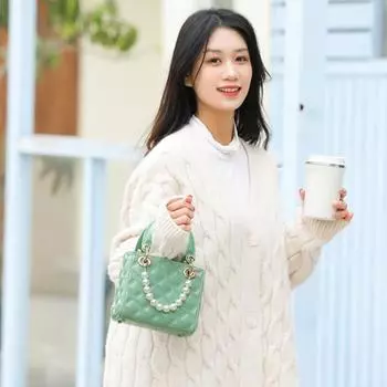 Модные женские сумки через плечо, новые сумки через плечо с жемчужной цепочкой, сумки-желе из ПВХ для отдыха, универсальные женские сумки небольшого размера, ручные сумки