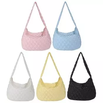 Модные женские сумки-кошельки, сумка для покупок большой емкости, портативная подмышка для леди розовый